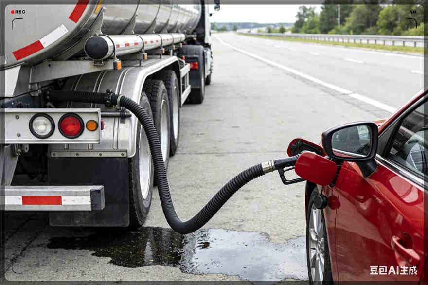 明溪汽车救援送水案例